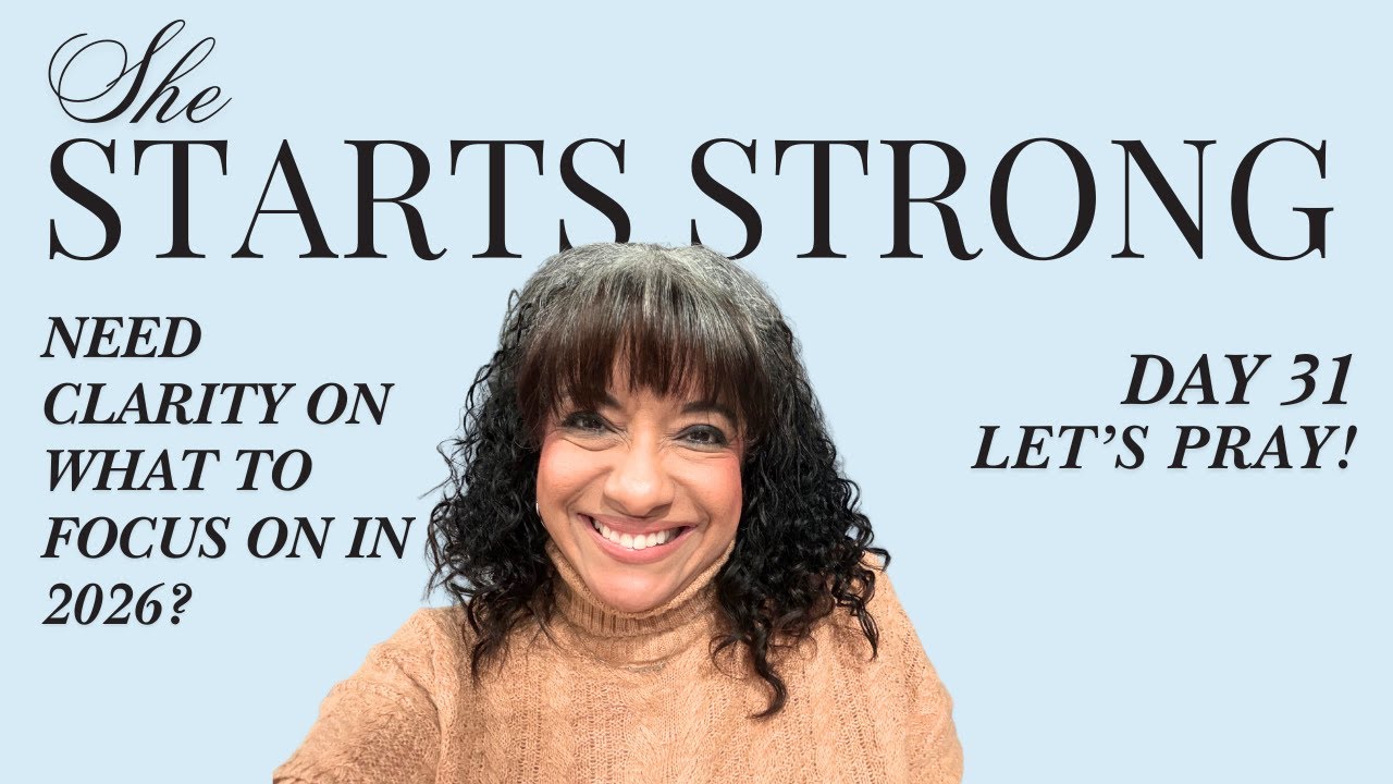 Day 31: A Prayer for Divine Direction for Single Women | Live Prayer with Cyndi