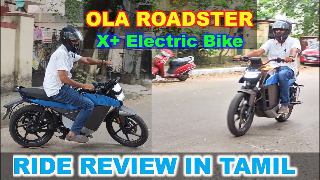 ⚡OLA Roadster X Plus 4.5Kwh with 252km Range!⚡Electric Bike Review in Tamil