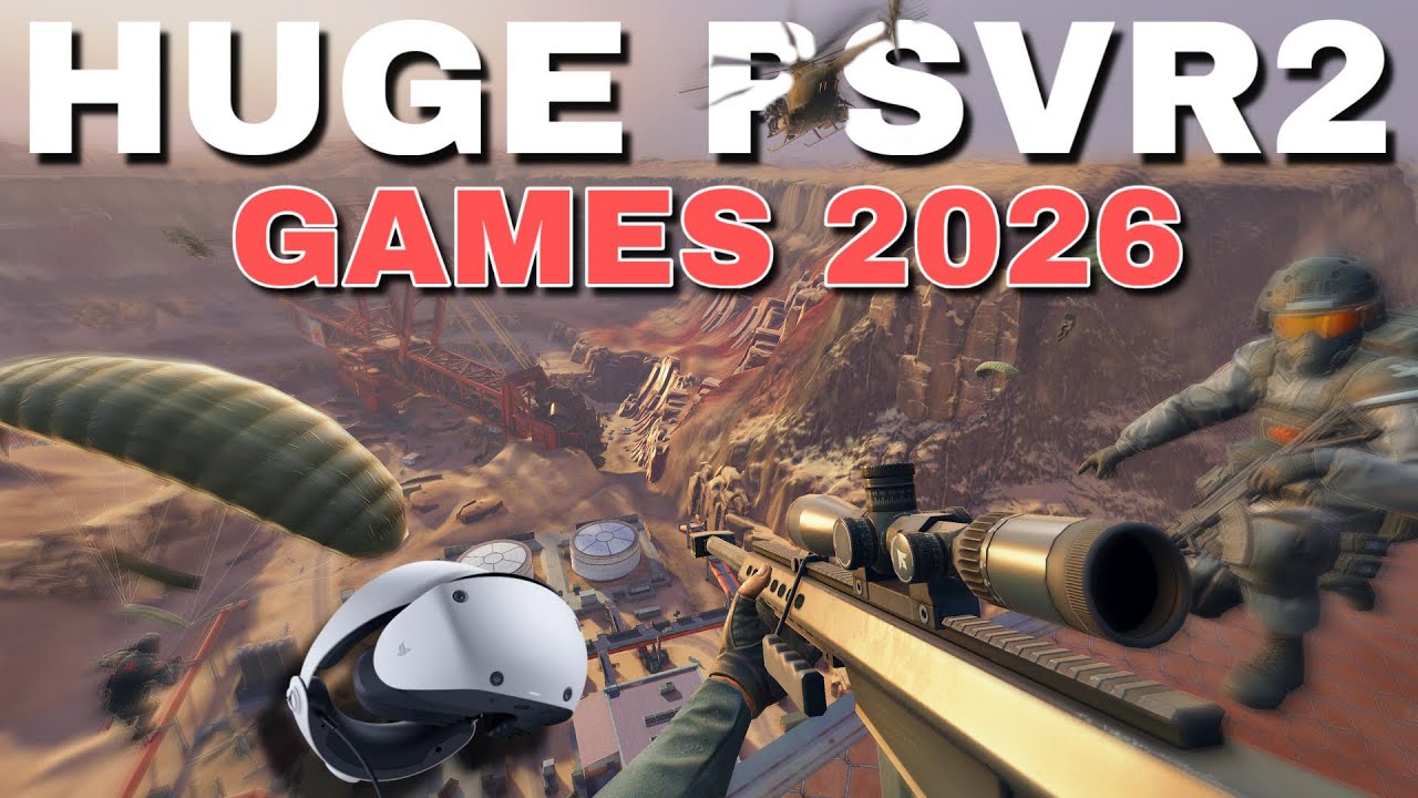 Топ-10 игр для PSVR2, которые выйдут до конца 2026 года..!