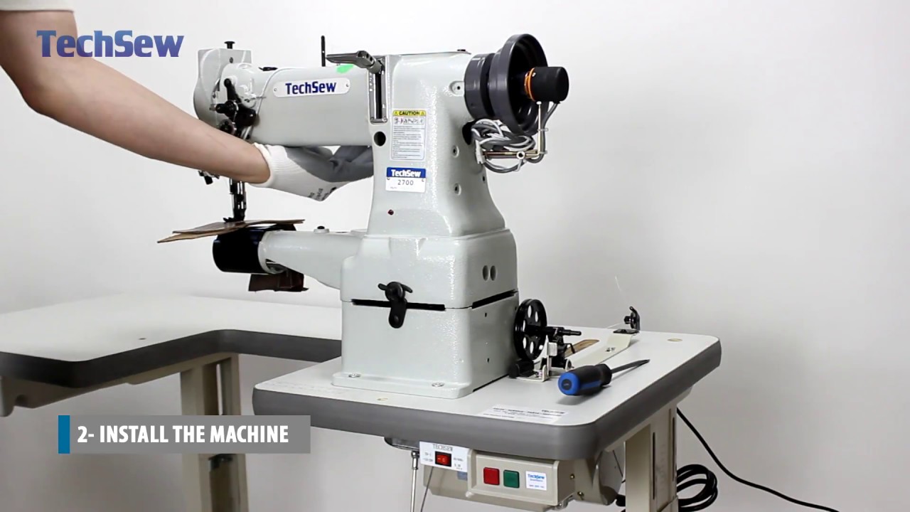 How to Set Up the Techsew 2700 Industrial Sewing Machine