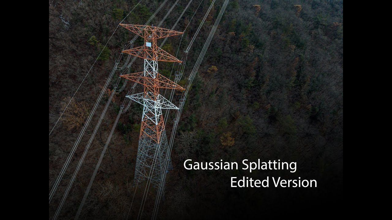 Transmission Tower Gaussian Splatting edited version