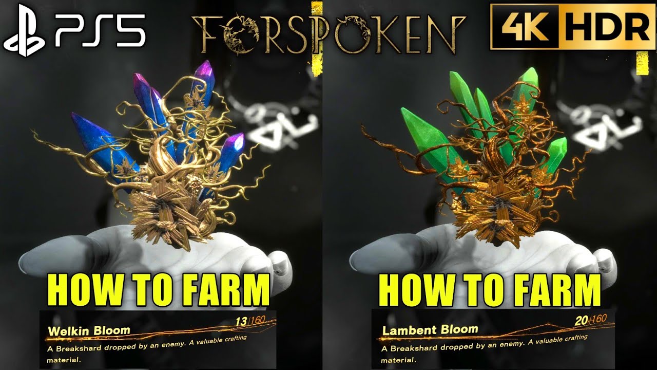 How to Farm Lambent Bloom FORSPOKEN Farming Welkin Bloom | Forspoken Welkin & Lambent Bloom Location