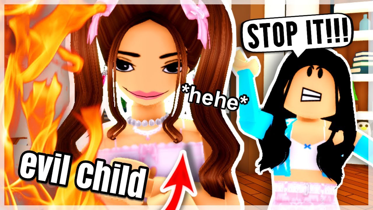 I Became An EVIL CHILD in Brookhaven!🤣