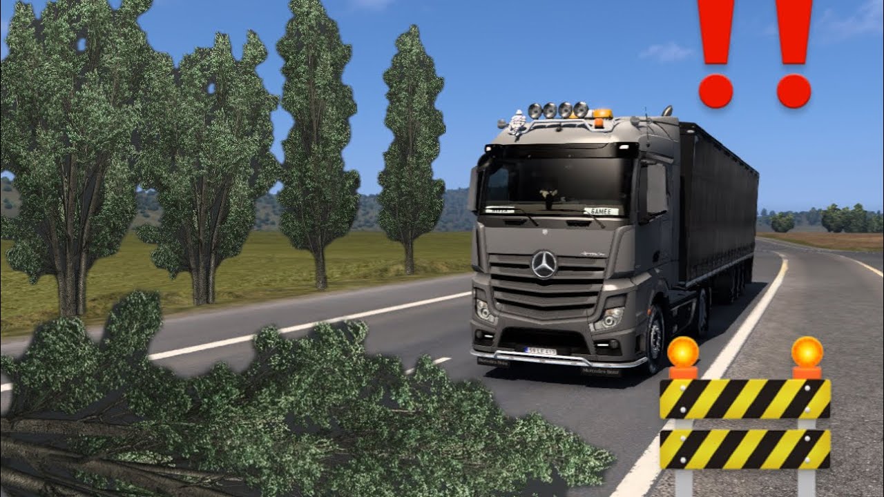 HYPER İNŞAAT YAPI MALZEMELERİ VE NAKLİYAT !! ASFALT ÇALIŞMASI !! #ets2 #gaming #eurotrucksimulator2