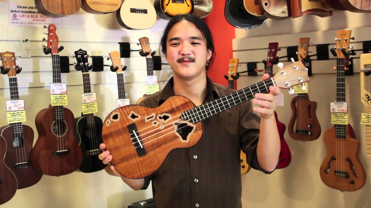 Anaole Island Tenor Ukulele Demo! -Ukulele PUAPUA