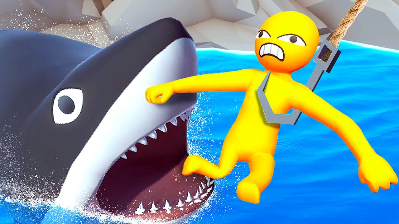 MEGALODON Shark Hunts Ragdolls - Havocado Gameplay