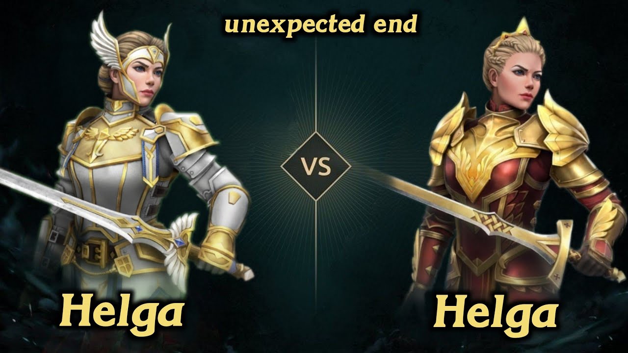 Shadow Fight 4 Arena - Helga vs Helga