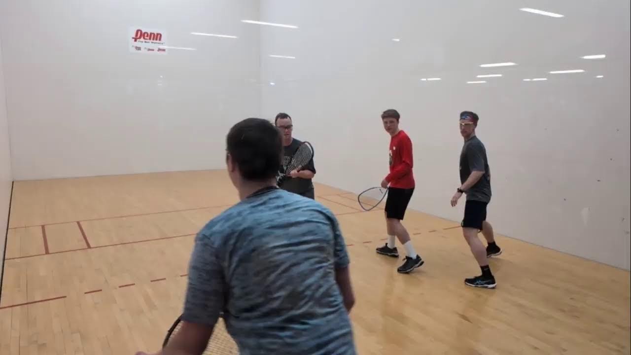 33rd Annual Winter Classic:  Open Doubles: Greg/Alex vs John/Brandon