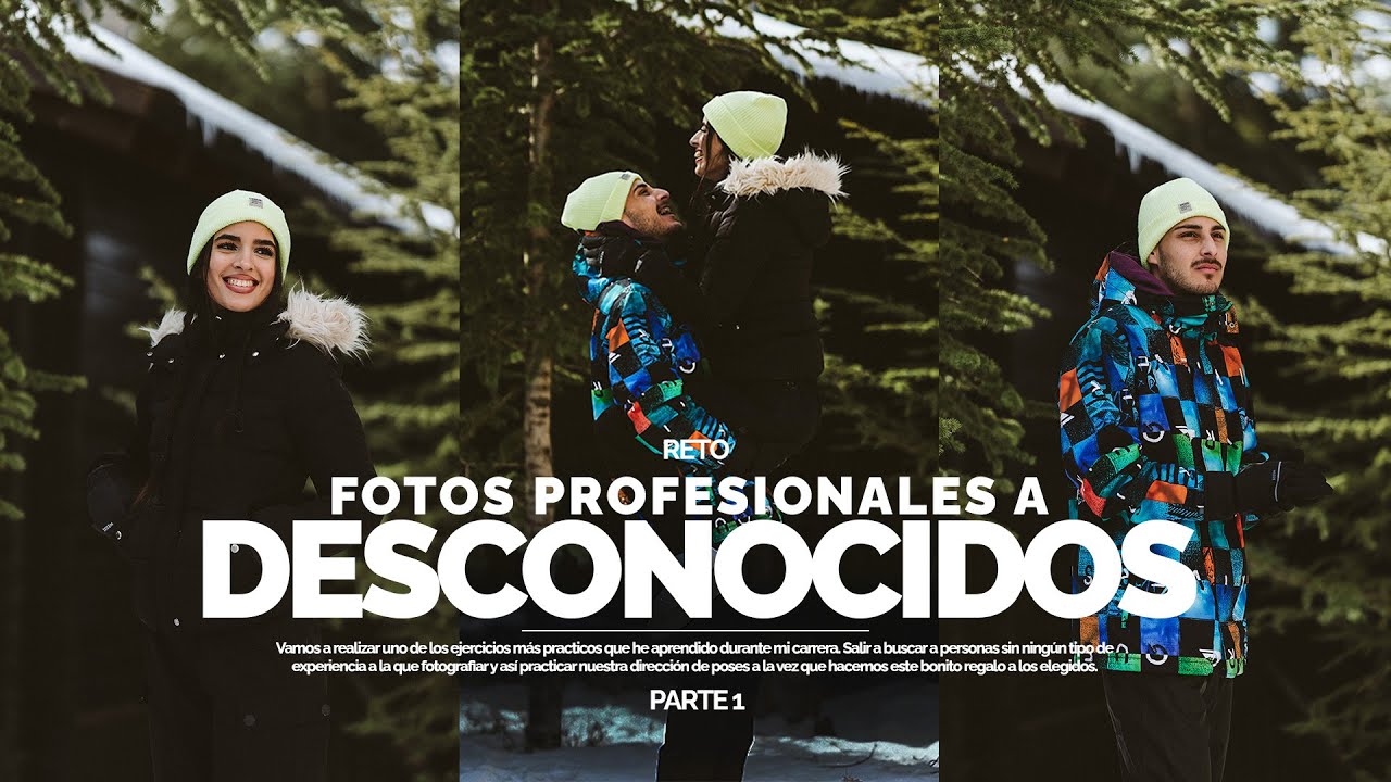 FOTOS A DESCONOCIDOS en la nieve ⛄📸 | Viaje Sierra Nevada parte 1