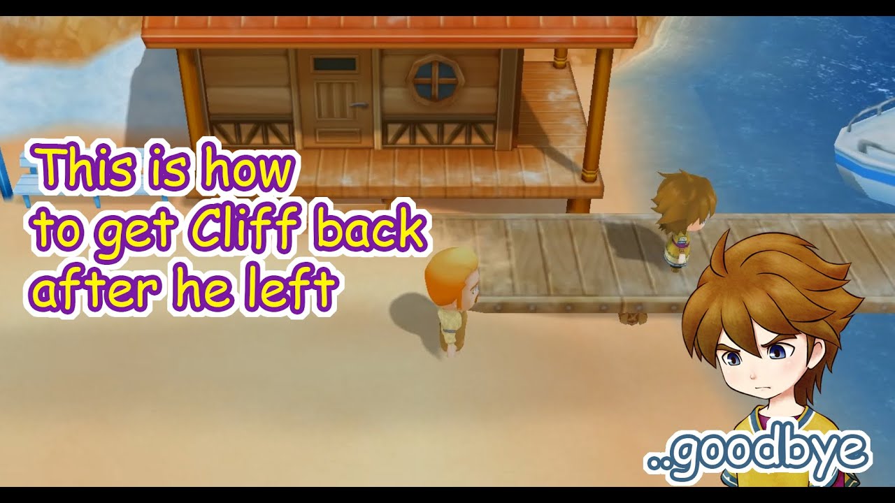 How to Bring Cliff Back? After He Left | Story of Seasons Friends of Mineral Town