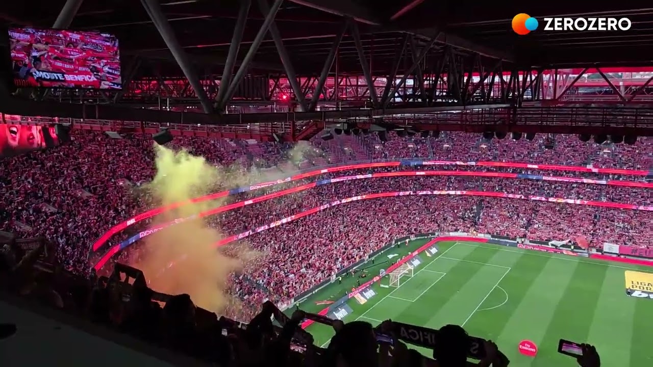 BENFICA - SC BRAGA: DO HINO À FESTA ENCARNADA