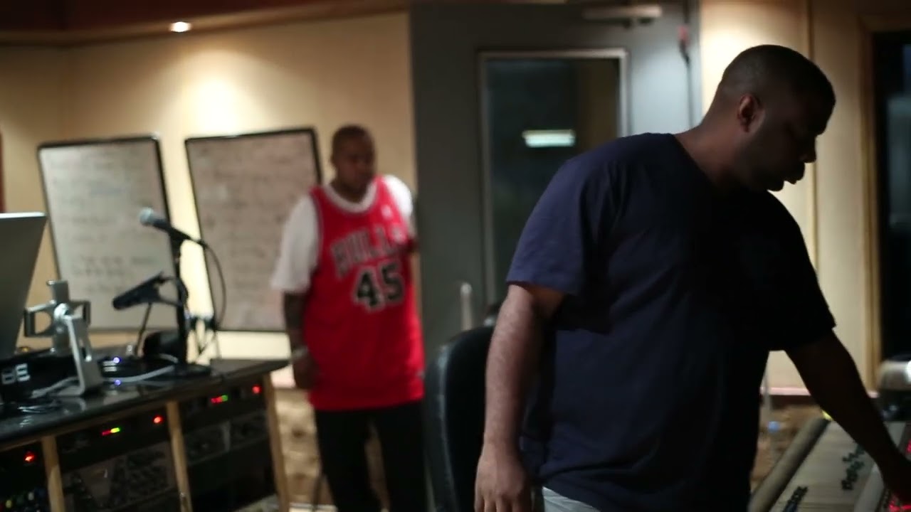 Twista & The Legendary Traxster In the studio (2012}