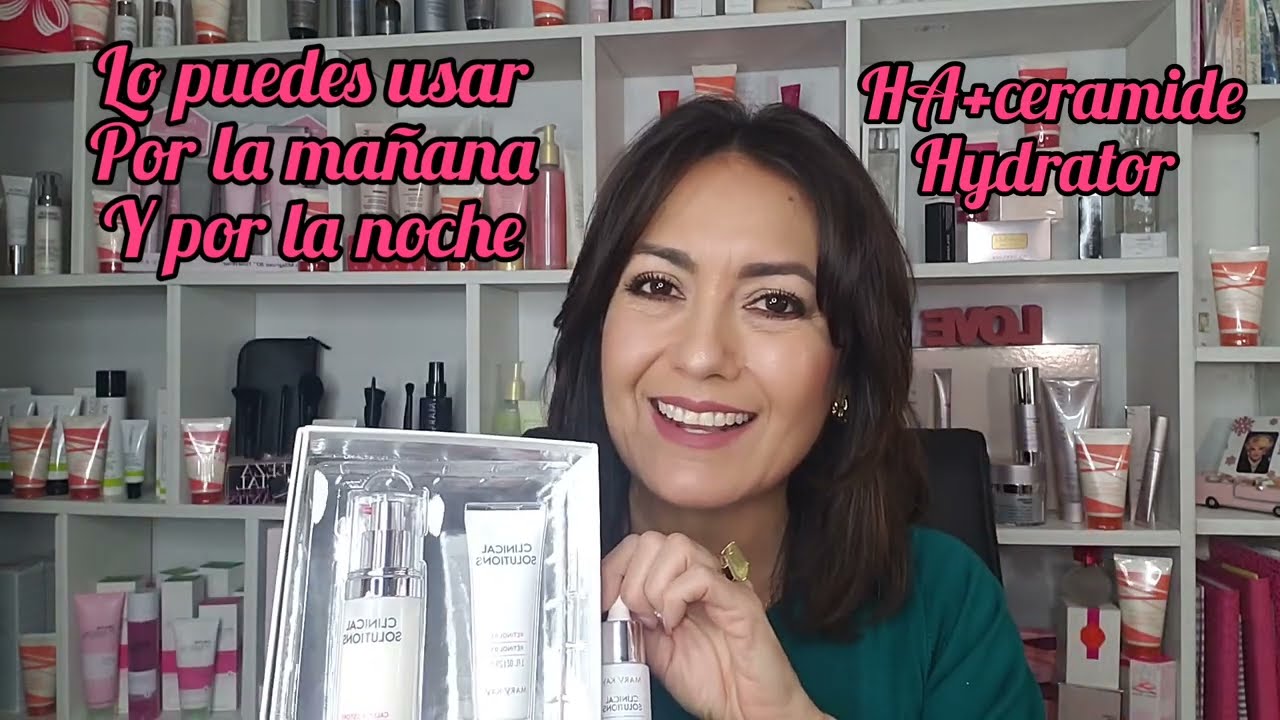 Como se usan los potenciadores con el retinol 0.5 Mary Kay