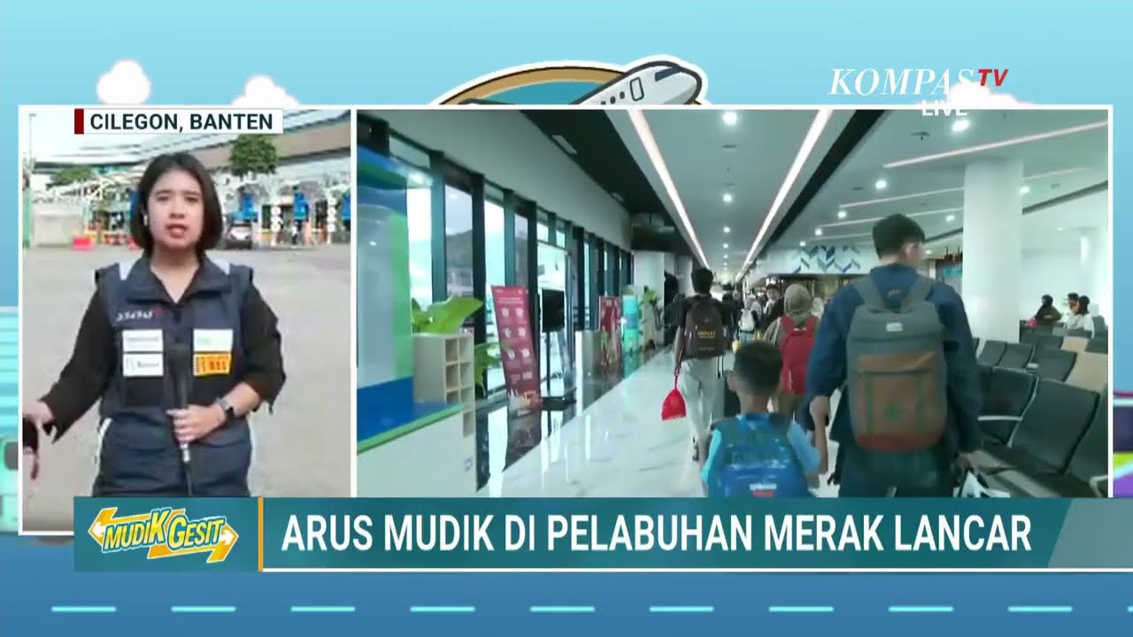 Kondisi Terkini di Pelabuhan Merak Terpantau Lancar