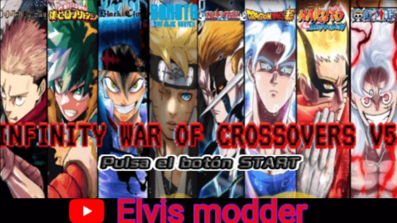 🔥NOVO MOD!!! INFINITY WAR OF CROSSOVERS (v5.0) ||DBZ TTT Mods #92