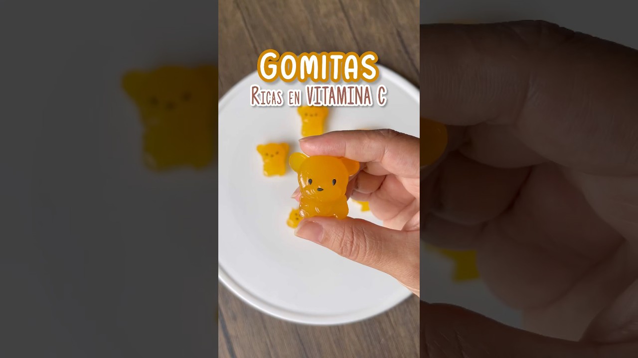 GOMITAS RICAS EN VITAMINA C.🍊🍋🍊