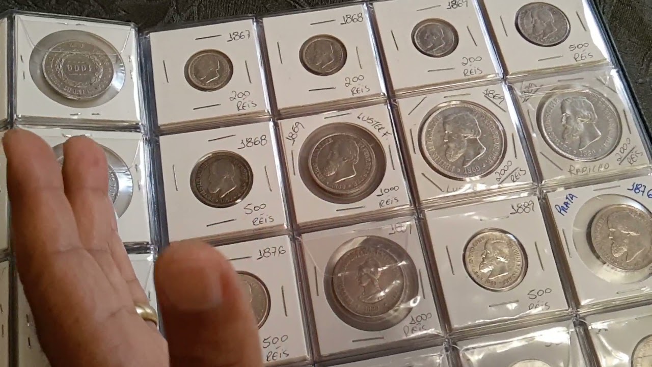 Coleção de Moedas Do Brasil😱