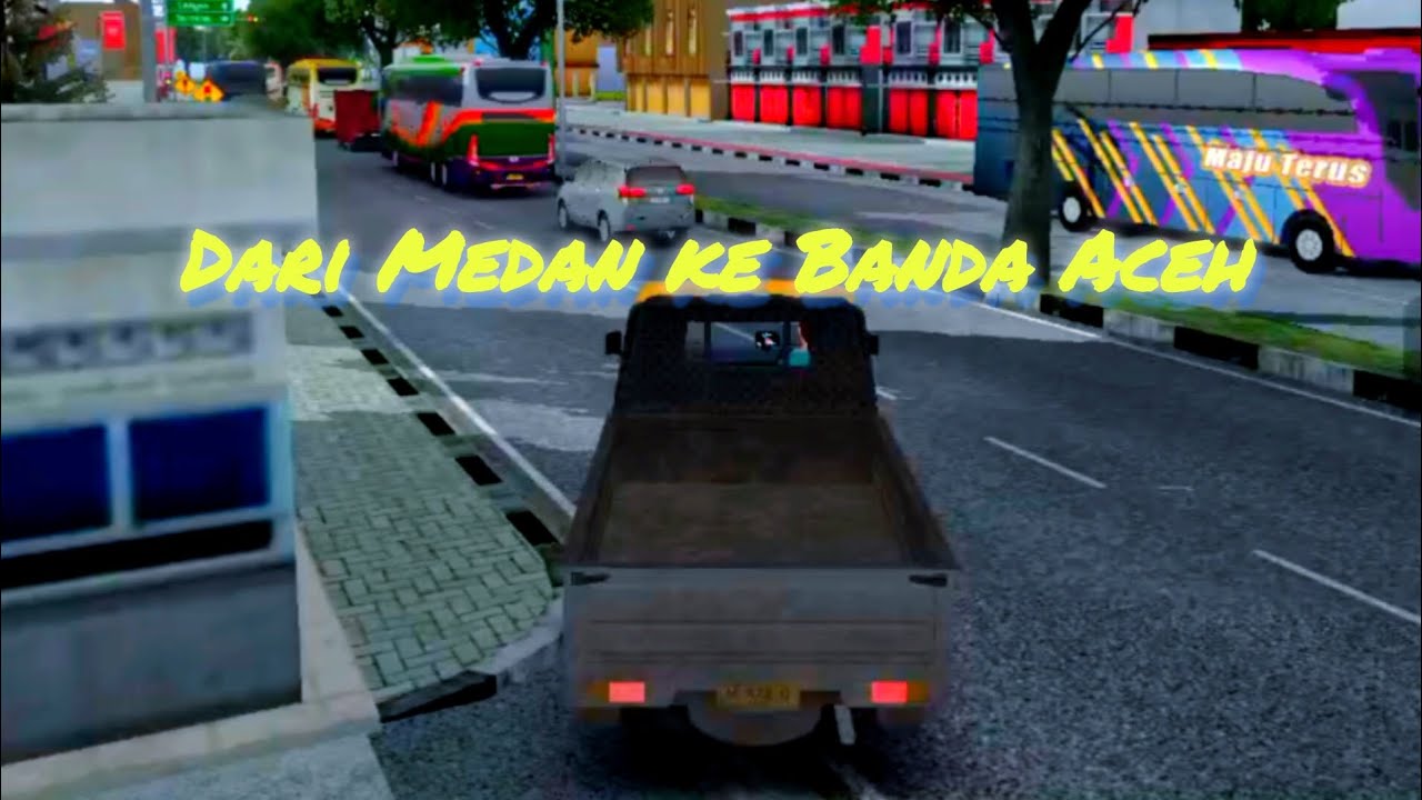Rute Kota Medan menuju Banda Aceh