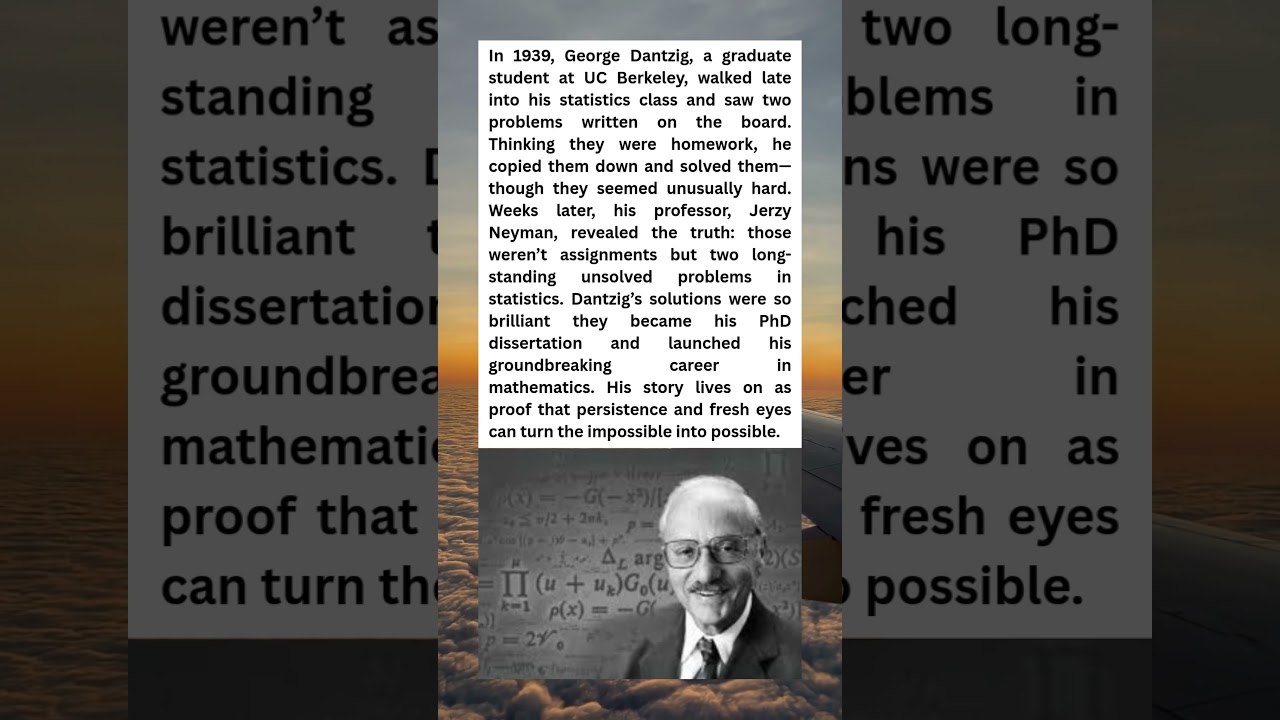 The Student Who Solved Math Problems No One Could