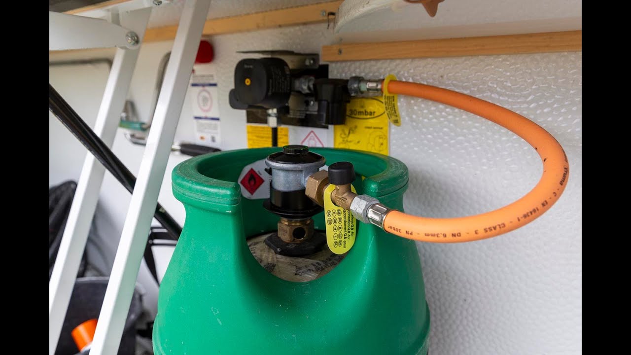 Campingskole - Sådan sætter du gasflasken til