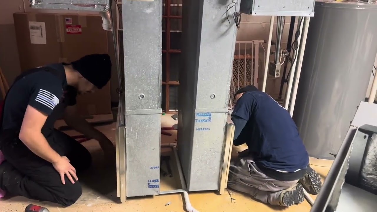 Installing a New RHEEM Furnace in West Chicago