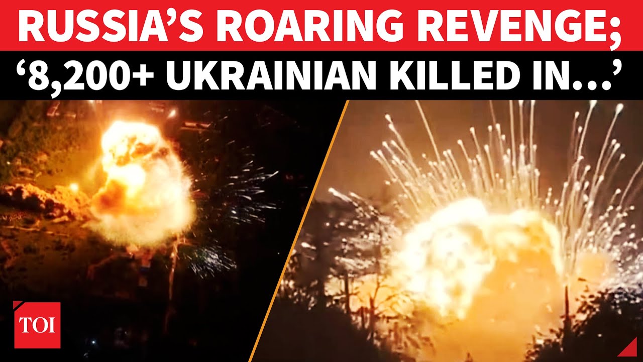 ‘Kyiv’s Military Power Centre Bombed’: Russian Blitz ‘Kills 8,200+ Ukrainian Soldiers In Just…’