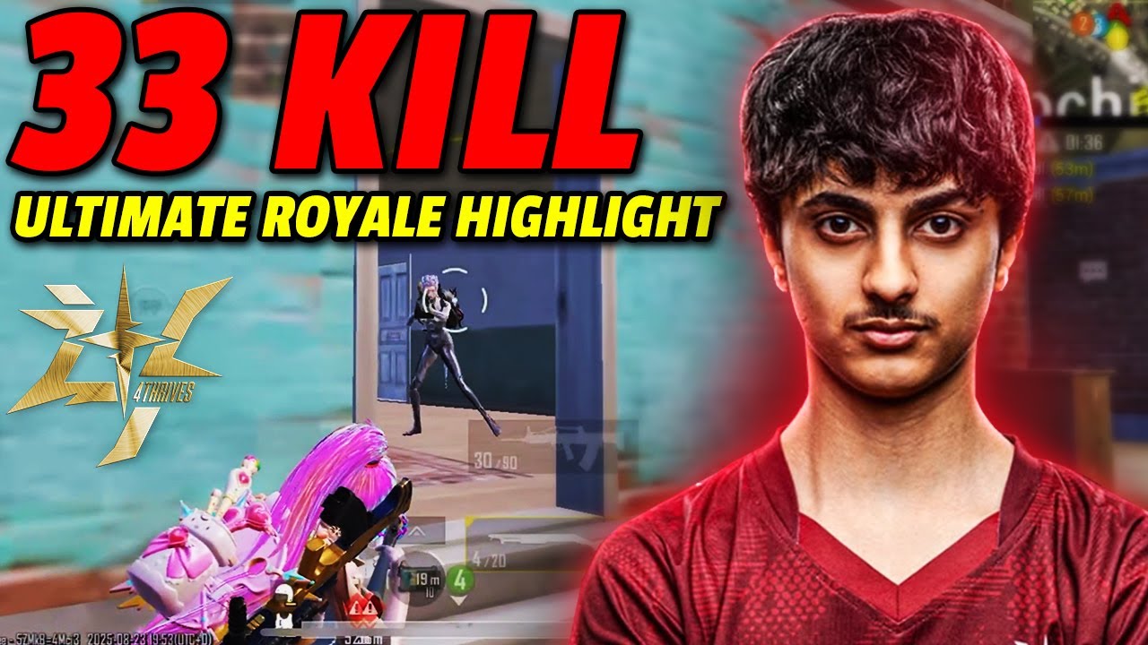 PUBG Mobile South Asia : 4T.FALAK Ultimate Royale Highlight