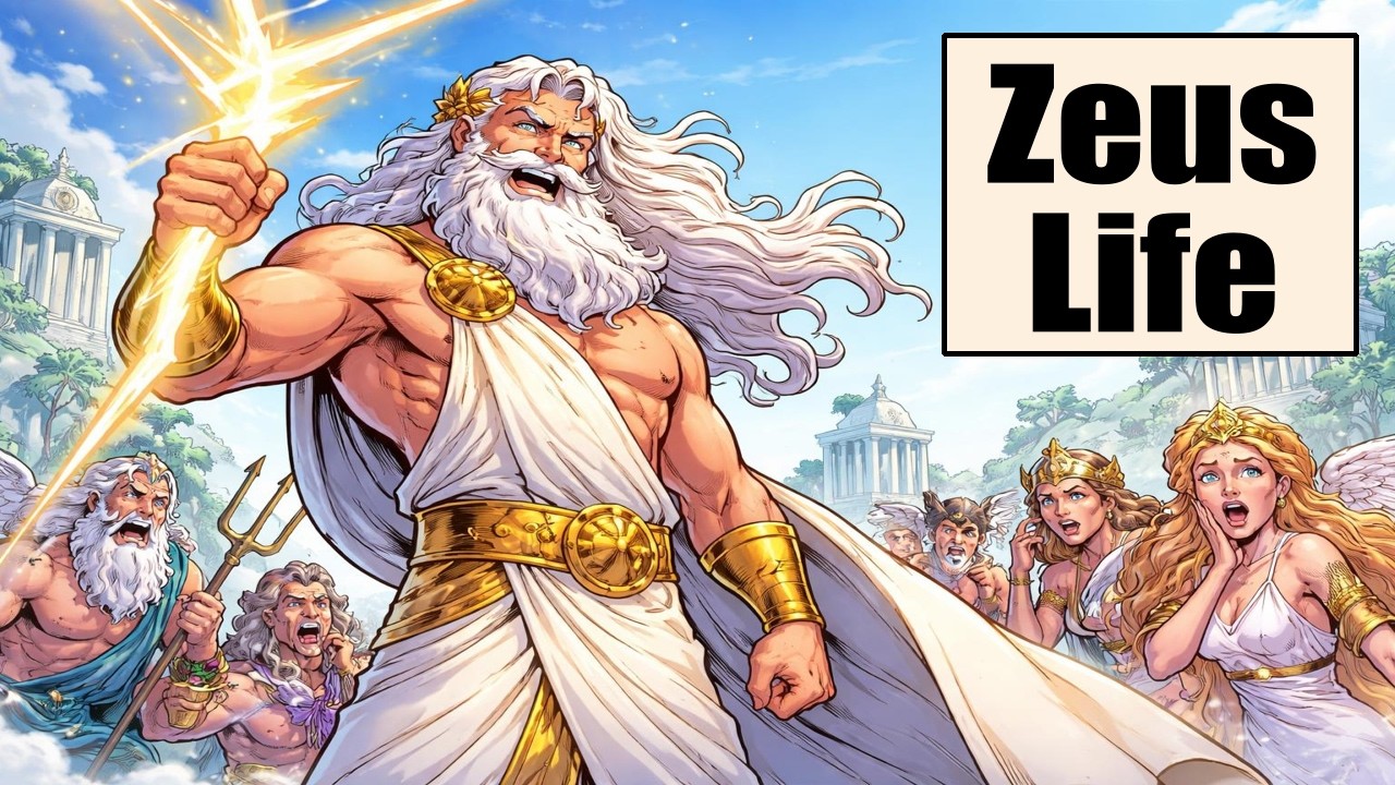 Boring History For Sleep About the Greek Zeus life how it was