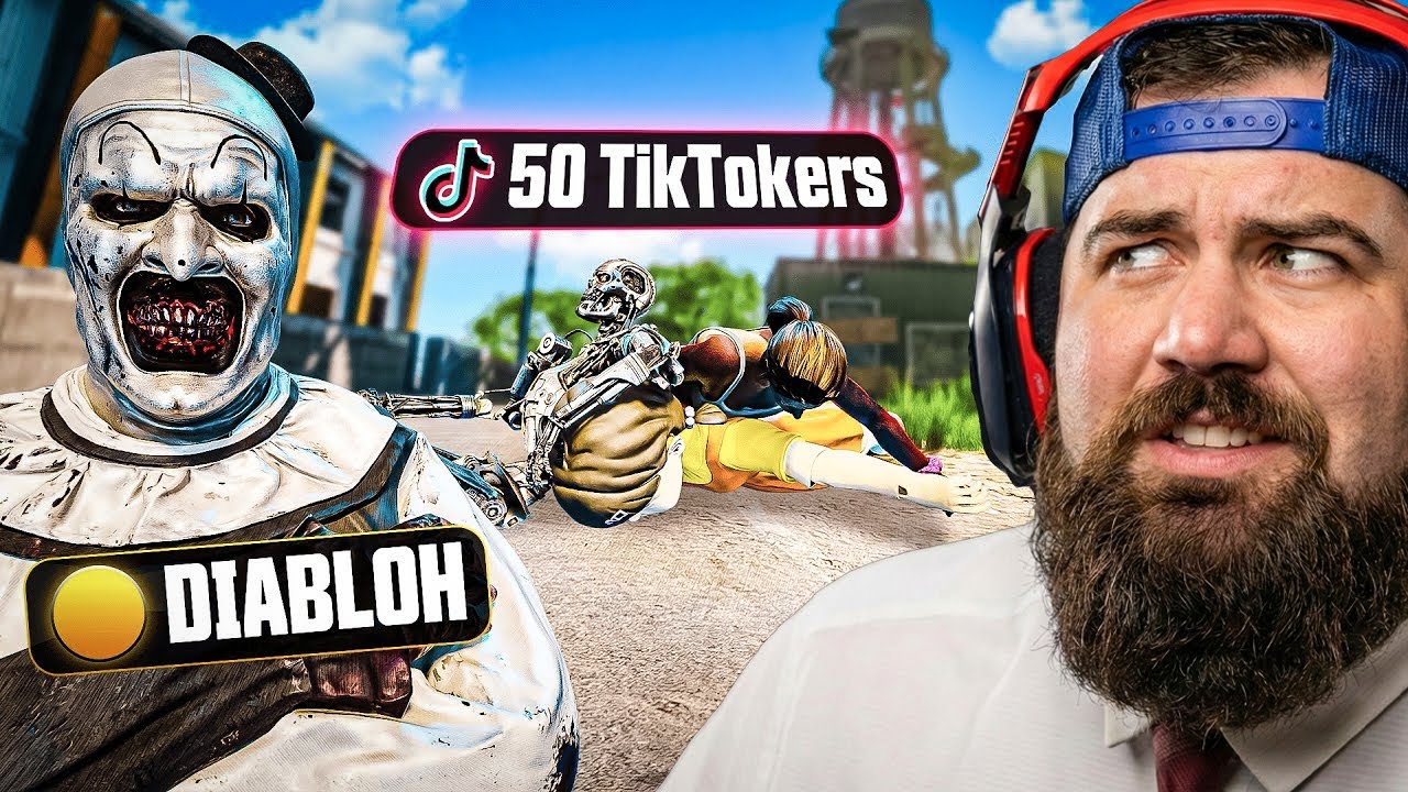 Смогут ли 50 YY TIKTOKERS победить Дьябло?