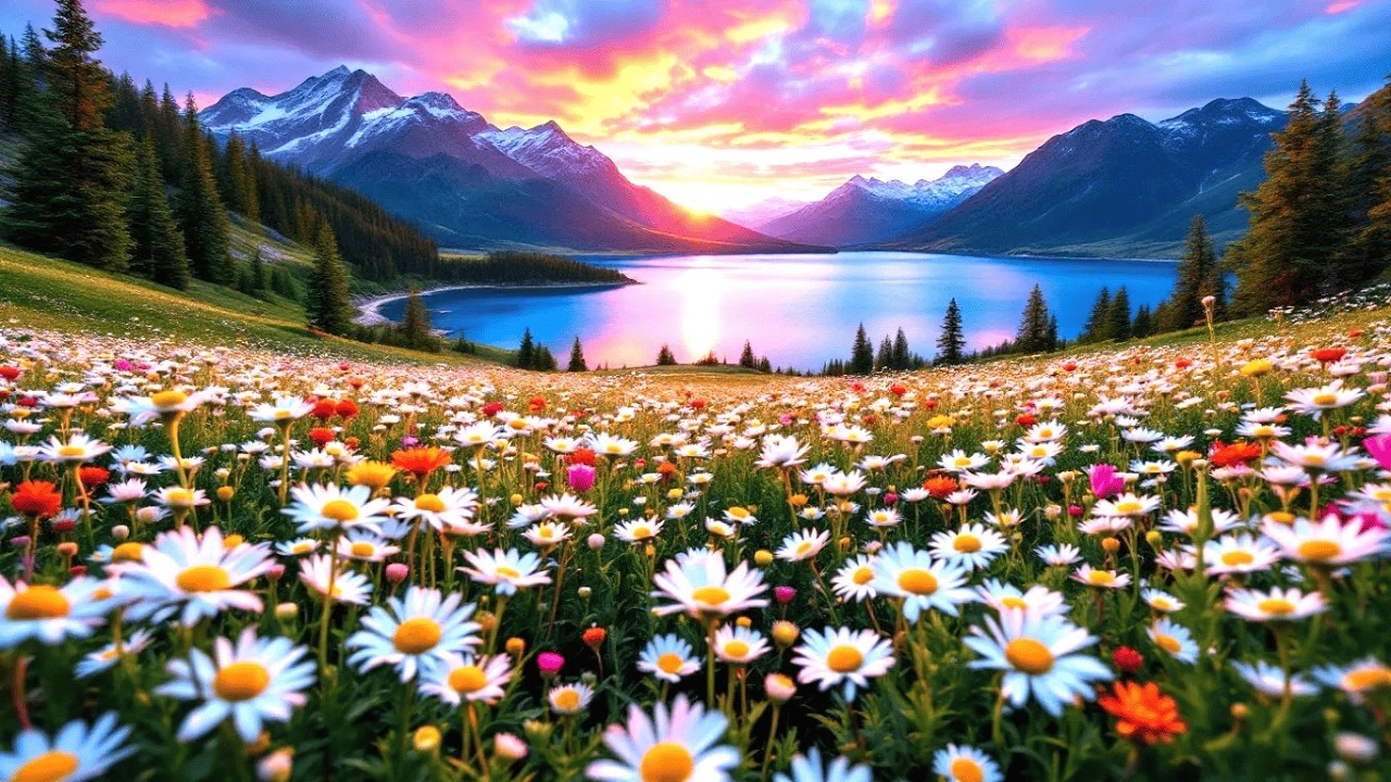 Эта Музыка — Путешествие в Рай 🌺 Relaxing Music & Nature Video