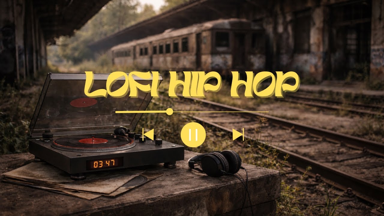 Abandoned Station Lofi 🚆 | Lofi Hip Hop Beats to Study, Work & Relax (1 Hour)