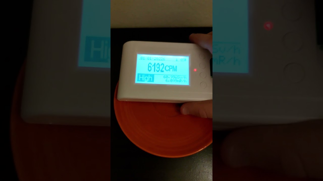 The Most Satisfying Geiger Counter Sound! 🔊 Which One Wins? Radioactive source!  #radiation