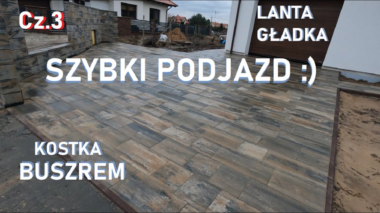 Szybki podjazd :) Kostka  Buszrem Lanta Cz.3 #brukarzbydgoszcz #brukarzyoutube# gehl4625 #mimal