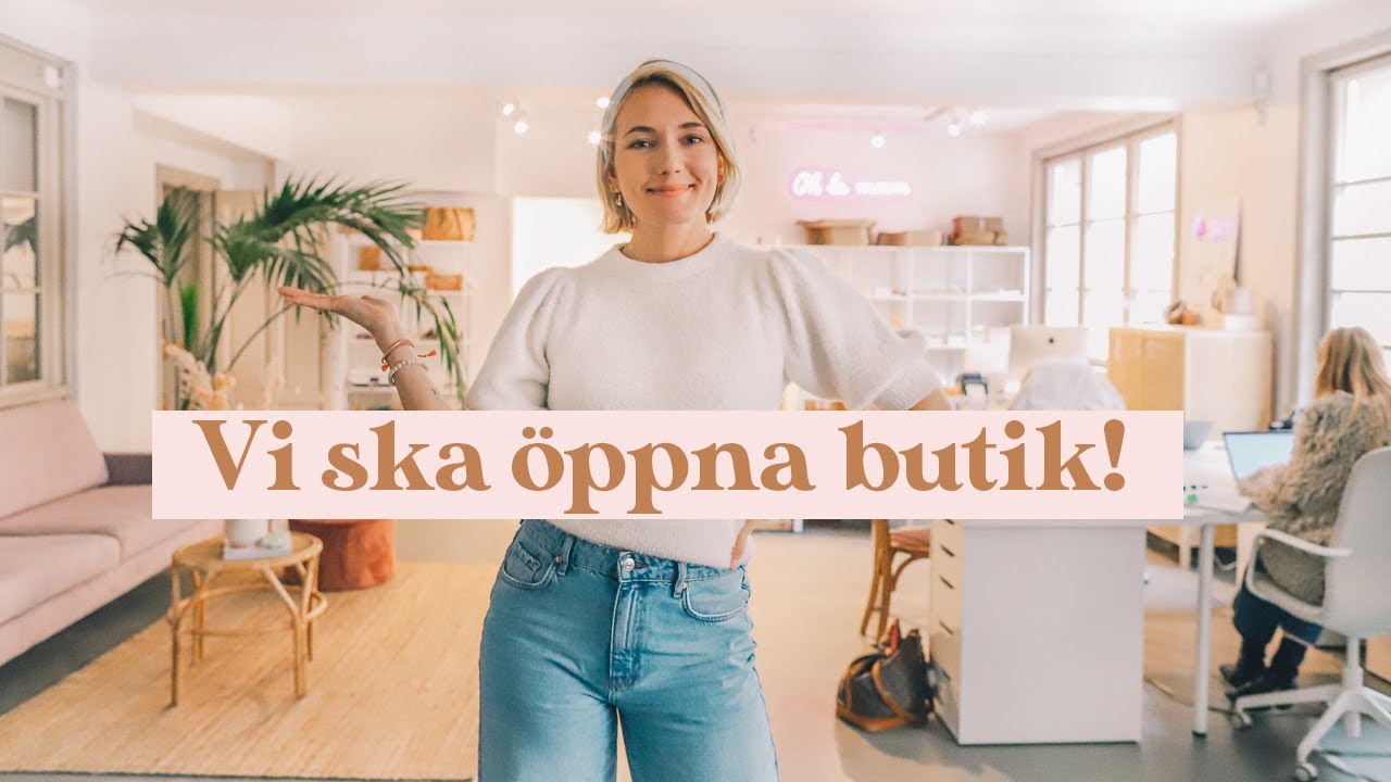 Flyttar in och inreder nya stora drömkontoret