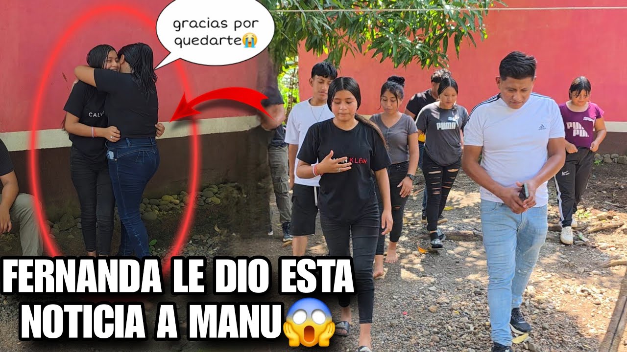 MANU Abrazo A FERNANDA‼️Ella Se Quedara En El Cumpleaños De YENITA🎊Esto Dijo En Pleno Video😱