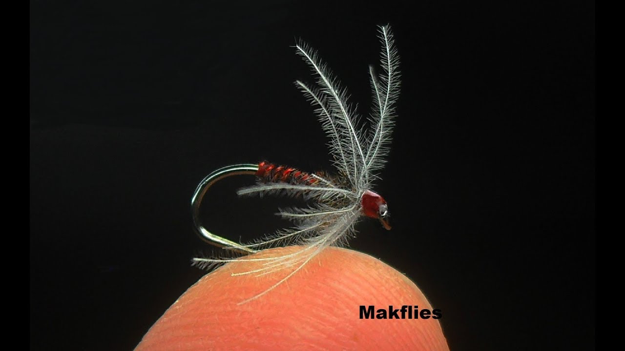 Fly Tying Simple Pheasant Tail River Spider by Mak