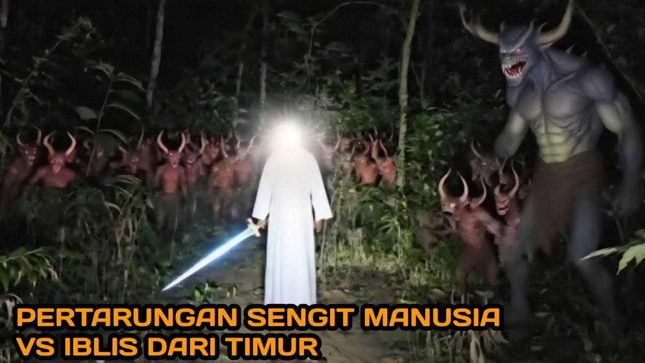 🔴EPIC MOMENT MANUSIA MENGHADAPI RIBUAN IBLIS‼️