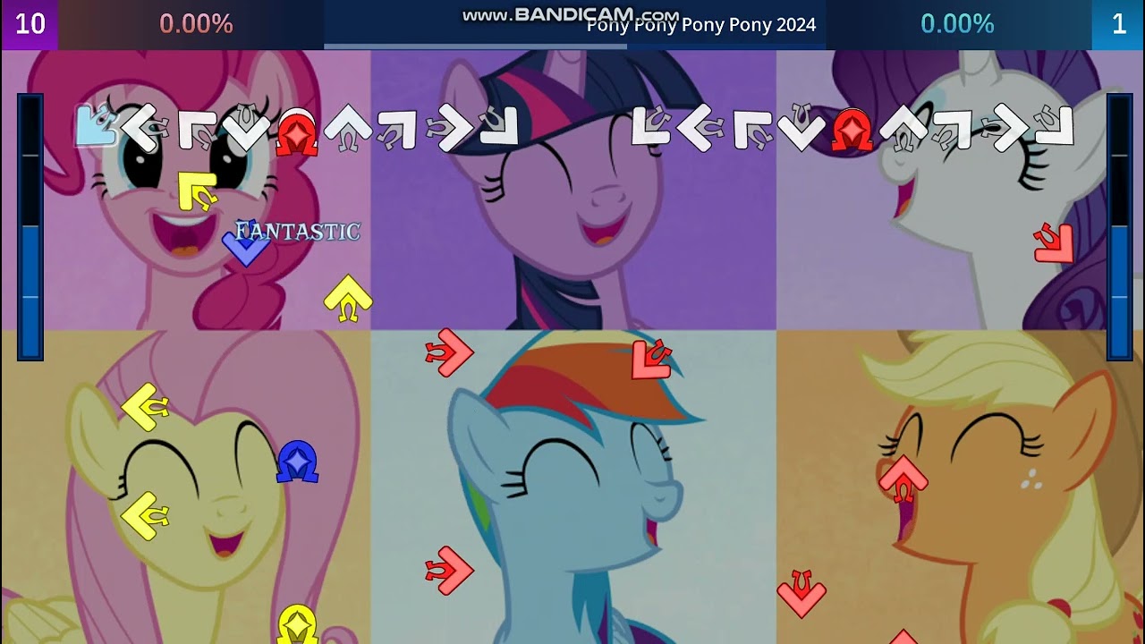 Pony Pony Pony Pony 2024 (9 panel - Singles)