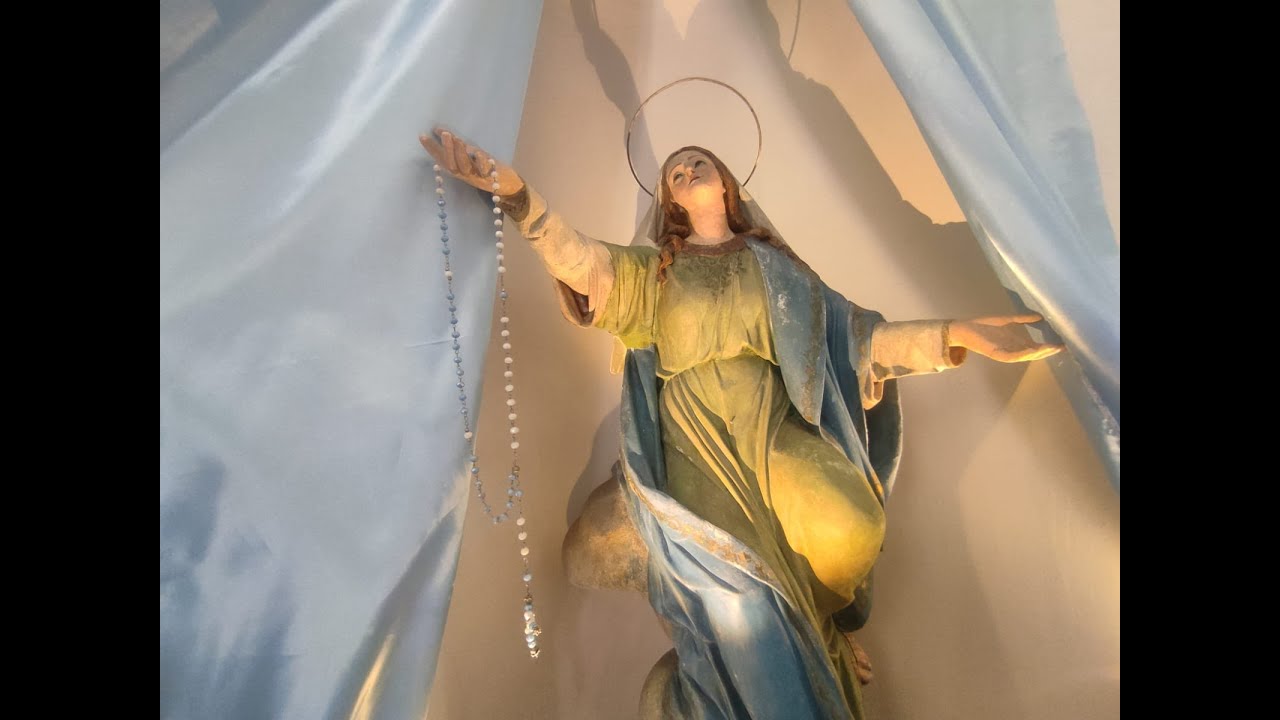 Novena in preparazione alla solennità delľassunzione della Beata Vergine Maria- S.Rosario (I Giorno)