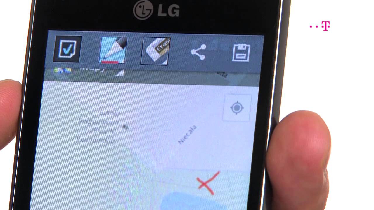 Quick Memo w LG Swift L5 i foldery w LG Swift L3