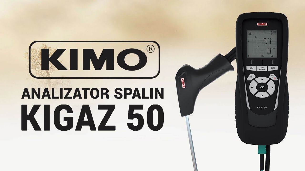 KIMO Kigaz 50 Analizator Spalin