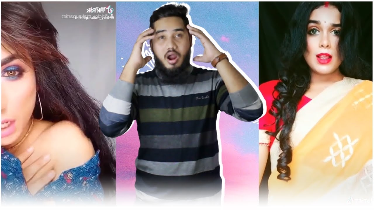 ছেলে নাকি মেয়ে ? | Boy To Girl Transformation TikTok | FBK n EzaZ