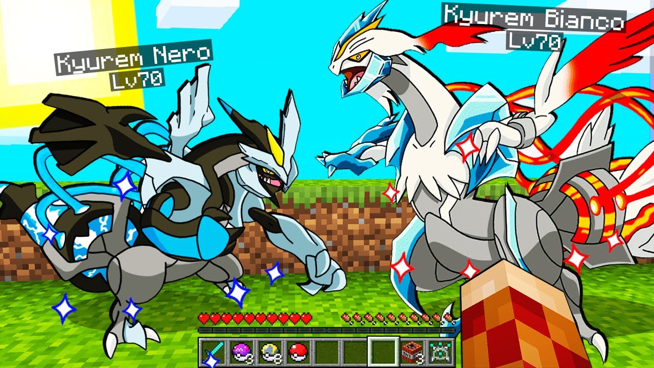 KYUREM BIANCO O KYUREM NERO NELLA PIXELMON SU MINECRAFT ITA!!