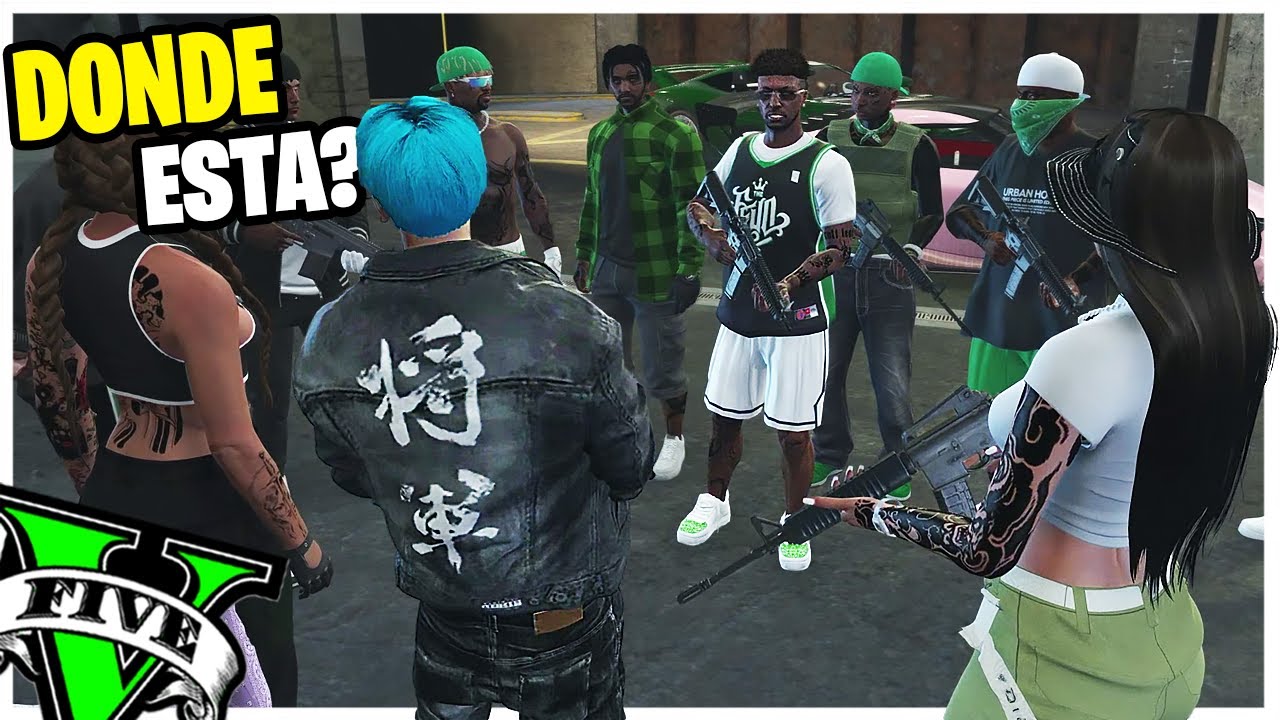 Los Families secuestran a Yoshi en Gta Rp