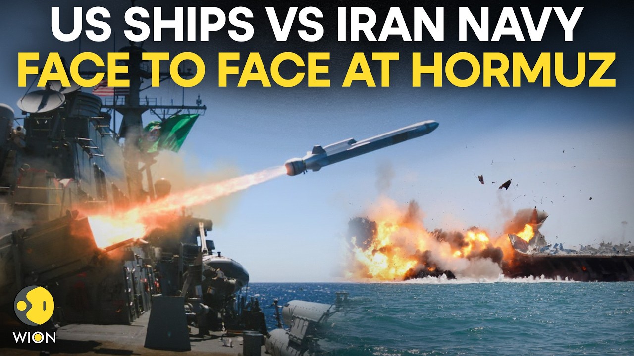 US-Iran War LIVE: Iran Vs US Warships Face-Off In Hormuz | Trump&rsquo;s Blockade Sparks Naval Standoff