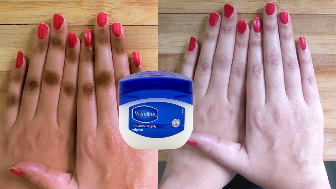 Vaseline remedy for soft hands overnight | How to soften hands permanently | Dry hands treatment