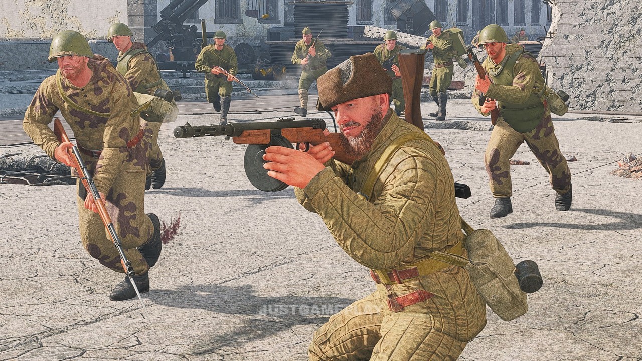 Enlisted: USSR BR5 Gameplay - Battle of Berlin | Guerrilla Warfare