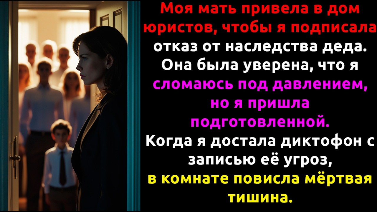 Я узнала, что дед оставил мне ВСЁ — и в тот же день ПОТЕРЯЛА свою семью.