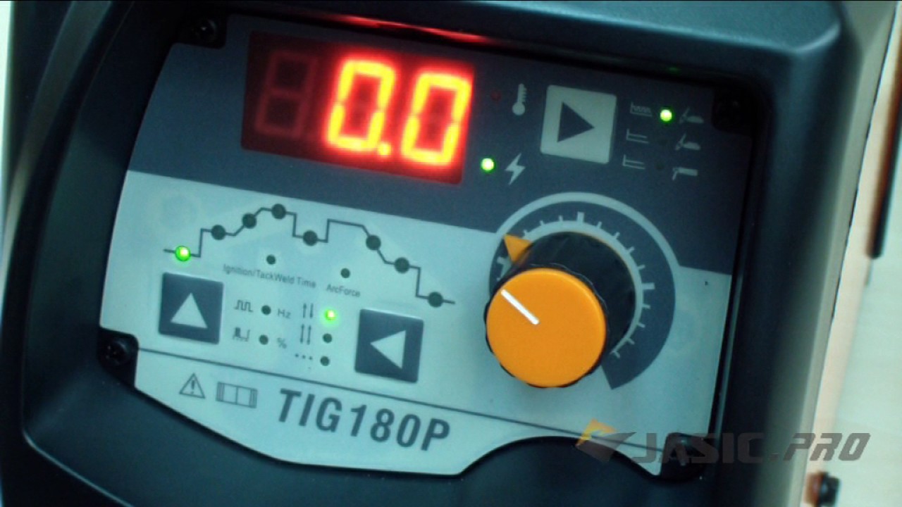 Настройки Jasic TIG 180P W211