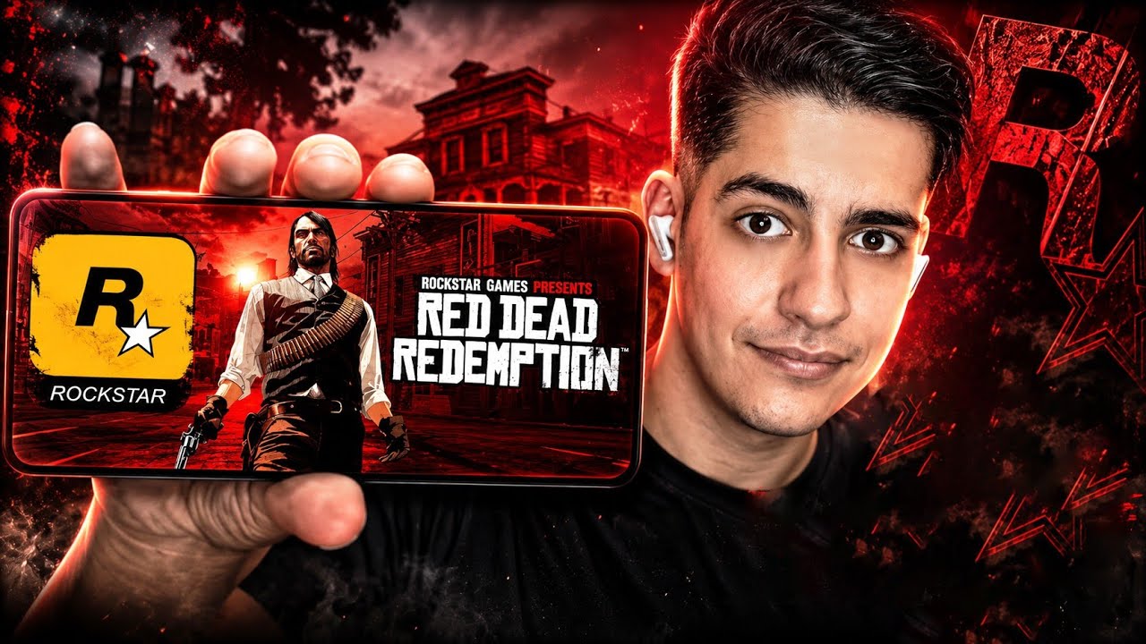 نسخه راک استار Red Dead 1 موبایل عالیه🔥 تست با دسته + آموزش نصب